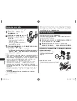 Preview for 72 page of Panasonic ER-GP22 Operating Instructions Manual