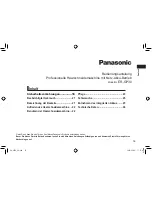 Preview for 15 page of Panasonic ER-GP30 Operating Instructions Manual