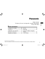 Предварительный просмотр 27 страницы Panasonic ER-GP30 Operating Instructions Manual