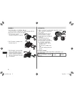 Предварительный просмотр 72 страницы Panasonic ER-GP30 Operating Instructions Manual