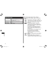 Предварительный просмотр 74 страницы Panasonic ER-GP30 Operating Instructions Manual