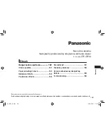 Preview for 159 page of Panasonic ER-GP30 Operating Instructions Manual