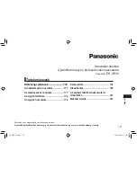 Предварительный просмотр 171 страницы Panasonic ER-GP30 Operating Instructions Manual