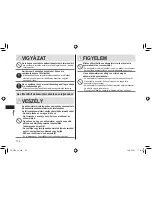 Предварительный просмотр 176 страницы Panasonic ER-GP30 Operating Instructions Manual