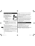 Предварительный просмотр 190 страницы Panasonic ER-GP30 Operating Instructions Manual