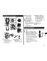 Preview for 87 page of Panasonic ER-GS60 Operating Instructions Manual