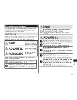 Preview for 99 page of Panasonic ER-GS60 Operating Instructions Manual