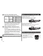 Preview for 118 page of Panasonic ER-GS60 Operating Instructions Manual