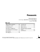 Preview for 127 page of Panasonic ER-GS60 Operating Instructions Manual