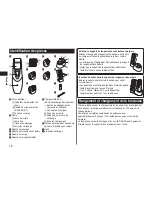 Preview for 18 page of Panasonic ER-GY10 Operating Instructions Manual