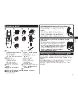 Preview for 81 page of Panasonic ER-GY10 Operating Instructions Manual