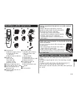 Preview for 109 page of Panasonic ER-GY10 Operating Instructions Manual