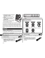 Preview for 110 page of Panasonic ER-GY10 Operating Instructions Manual