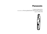 Preview for 1 page of Panasonic ER-GY60 Operating Instructions Manual