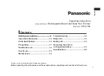 Preview for 3 page of Panasonic ER-GY60 Operating Instructions Manual