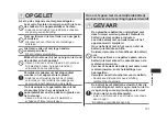 Preview for 107 page of Panasonic ER-GY60 Operating Instructions Manual