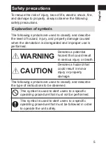 Предварительный просмотр 4 страницы Panasonic ER-RP40 Operating Instructions Manual