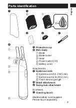 Preview for 8 page of Panasonic ER-RP40 Operating Instructions Manual