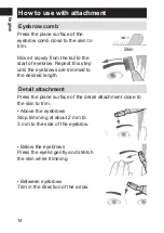 Preview for 13 page of Panasonic ER-RP40 Operating Instructions Manual