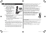 Preview for 10 page of Panasonic ER-RZ10 Operating Instructions Manual