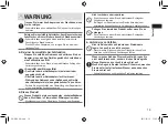 Preview for 19 page of Panasonic ER-RZ10 Operating Instructions Manual