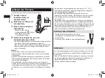 Preview for 22 page of Panasonic ER-RZ10 Operating Instructions Manual