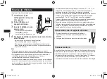 Preview for 46 page of Panasonic ER-RZ10 Operating Instructions Manual