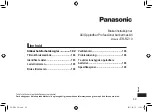 Preview for 99 page of Panasonic ER-RZ10 Operating Instructions Manual