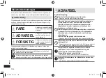 Preview for 102 page of Panasonic ER-RZ10 Operating Instructions Manual