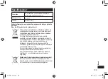 Preview for 109 page of Panasonic ER-RZ10 Operating Instructions Manual