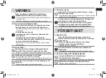 Preview for 115 page of Panasonic ER-RZ10 Operating Instructions Manual