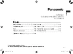 Preview for 123 page of Panasonic ER-RZ10 Operating Instructions Manual