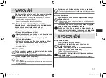 Preview for 151 page of Panasonic ER-RZ10 Operating Instructions Manual