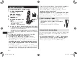 Preview for 178 page of Panasonic ER-RZ10 Operating Instructions Manual