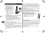 Preview for 190 page of Panasonic ER-RZ10 Operating Instructions Manual