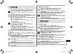 Preview for 199 page of Panasonic ER-RZ10 Operating Instructions Manual