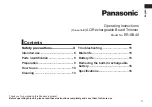 Preview for 3 page of Panasonic ER-SB40-K Operating Instructions Manual