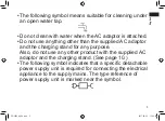 Preview for 5 page of Panasonic ER-SB40 Operating Instructions Manual