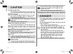 Preview for 8 page of Panasonic ER-SB40 Operating Instructions Manual