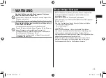 Preview for 25 page of Panasonic ER-SB40 Operating Instructions Manual