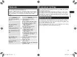 Preview for 33 page of Panasonic ER-SB40 Operating Instructions Manual