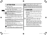 Preview for 42 page of Panasonic ER-SB40 Operating Instructions Manual