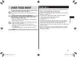 Preview for 43 page of Panasonic ER-SB40 Operating Instructions Manual