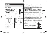 Preview for 45 page of Panasonic ER-SB40 Operating Instructions Manual