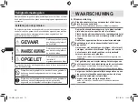 Preview for 72 page of Panasonic ER-SB40 Operating Instructions Manual