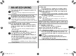 Preview for 73 page of Panasonic ER-SB40 Operating Instructions Manual