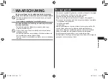 Preview for 75 page of Panasonic ER-SB40 Operating Instructions Manual