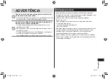 Preview for 123 page of Panasonic ER-SB40 Operating Instructions Manual