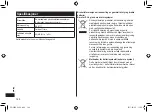 Preview for 148 page of Panasonic ER-SB40 Operating Instructions Manual