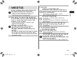 Preview for 169 page of Panasonic ER-SB40 Operating Instructions Manual